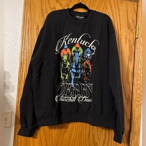 Homme Femme Churchill Downs Crewneck - NWT - Size XL